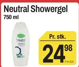 ABC Lavpris Neutral Showergel 750 ml tilbud