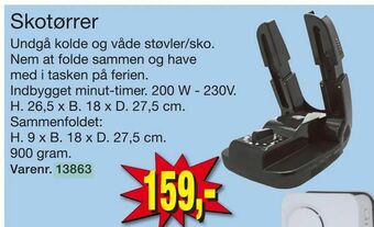 Harald Nyborg Skotørrer tilbud