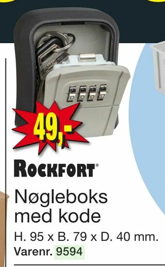 Harald Nyborg Nøgleboks med kode tilbud