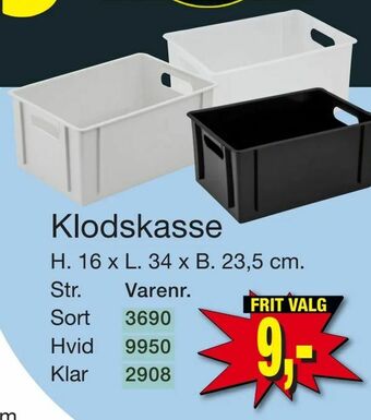 Harald Nyborg Klodskasse tilbud