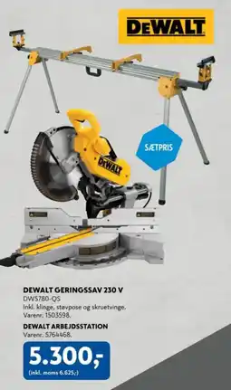 Davidsen DEWALT Geringssav , DEWALT arbejdsstation tilbud