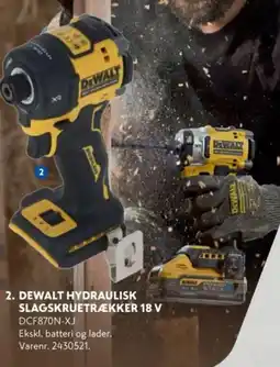 Davidsen DEWALT Hydraulisk slagskruetrækker 18 v tilbud