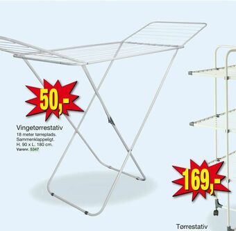 Harald Nyborg Vingetørrestativ tilbud