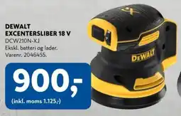Davidsen DEWALT Excentersliber 18 v tilbud