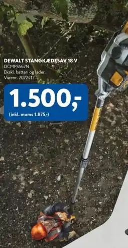 Davidsen DEWALT Stangkædesav 18 v tilbud