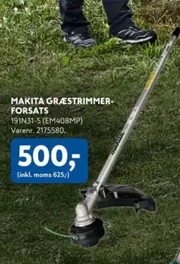 Davidsen Makita Græstrimmer- forsats tilbud