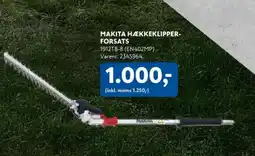 Davidsen Makita Hækkeklipper- forsats tilbud