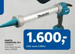 Davidsen Makita Fugepistol 18 v tilbud