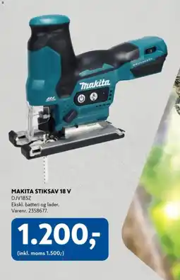Davidsen Makita Stiksav 18 v tilbud