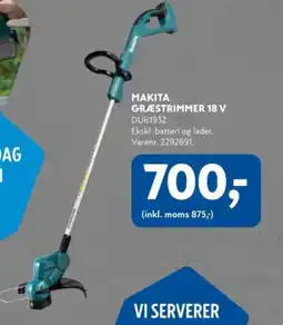 Davidsen Makita Græstrimmer 18 v tilbud