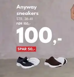 Dansk Outlet Anyway sneakers tilbud