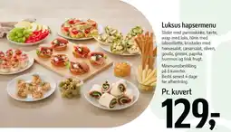 Føtex Luksus hapsermenu tilbud