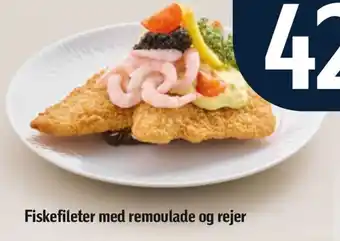 Føtex Fiskefileter med remoulade og rejer tilbud
