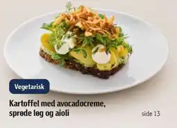 Føtex Kartoffel med avocadocreme, sprøde løg og aioli tilbud