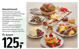 Føtex Klassisk brunch tilbud
