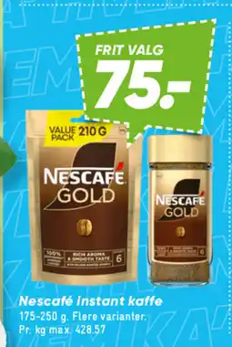 Bilka Nescafé instant kaffe tilbud