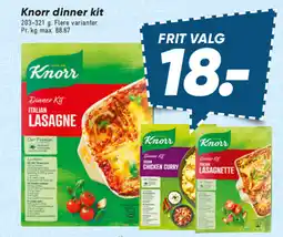 Bilka Knorr dinner kit tilbud