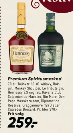 Bilka Premium Spiritusmarked tilbud