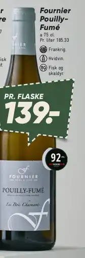 Bilka Fournier Pouilly- Fumé tilbud