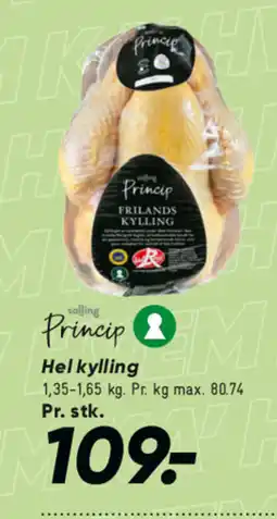 Bilka Salling Hel kylling tilbud