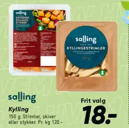 Bilka Salling Kylling tilbud