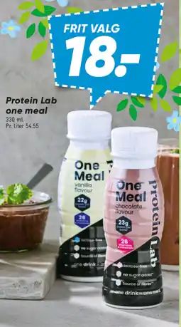 Bilka Protein Lab one meal tilbud