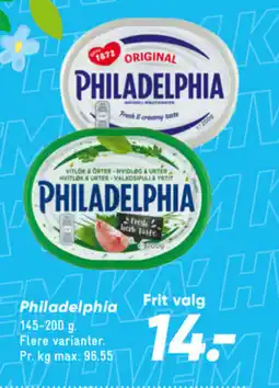 Bilka Philadelphia tilbud