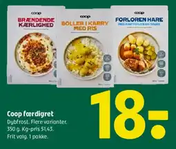 Coop 365 Coop færdigretter tilbud