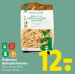 Coop 365 Änglamark økologisk fettuccine (fuldkorn) tilbud