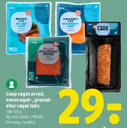Coop 365 Coop røget ørred / gravad- eller røget laks tilbud