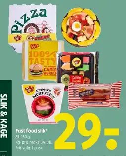 Coop 365 Fast food slik tilbud
