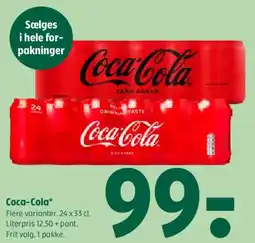 Coop 365 Coca-Cola (pakke) tilbud