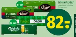 Coop 365 Carlsberg eller Tuborg (pakke) tilbud