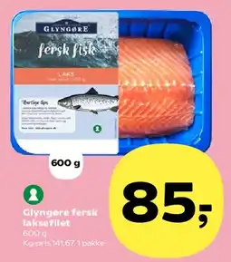 SuperBrugsen Glyngøre fersk laksefilet tilbud