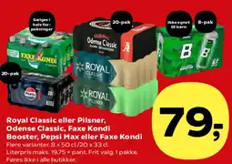 SuperBrugsen Royal Classic eller Pilsner m.fl. tilbud