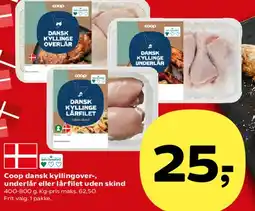 SuperBrugsen Coop dansk kylling tilbud