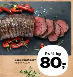 SuperBrugsen Coop roastbeef tilbud
