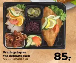 SuperBrugsen Fredagstapas fra delikatessen tilbud