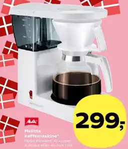 SuperBrugsen Melitta kaffemaskine tilbud