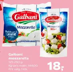 SuperBrugsen Galbani mozzarella tilbud