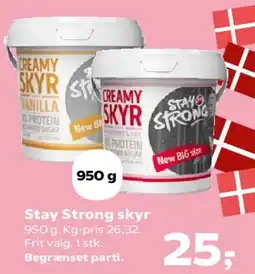 SuperBrugsen Stay Strong skyr tilbud