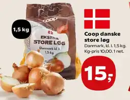SuperBrugsen Coop danske store løg tilbud