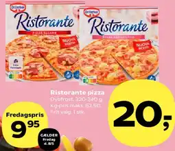 SuperBrugsen Ristorante pizza tilbud