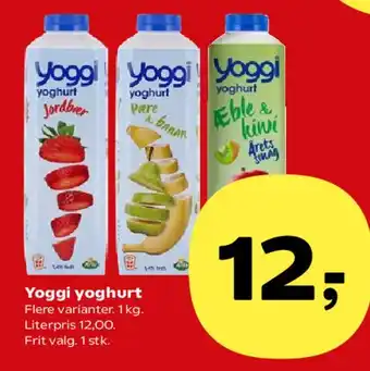 Kvickly Yoggi yoghurt tilbud
