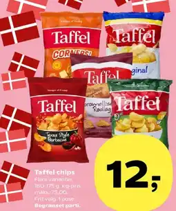 Kvickly Taffel chips tilbud