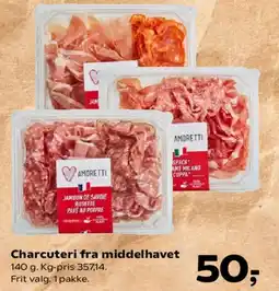 Kvickly Charcuteri fra middelhavet tilbud