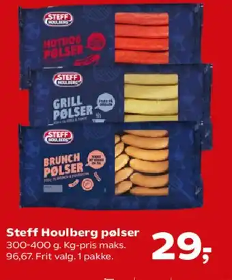 Kvickly Steff Houlberg pølser tilbud