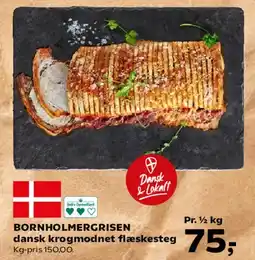 Kvickly dansk krogmodnet flæskesteg tilbud