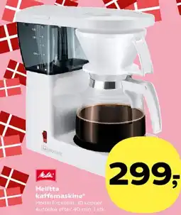 Kvickly Melitta kaffemaskine tilbud