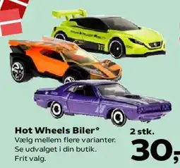 Kvickly Hot Wheels Biler tilbud